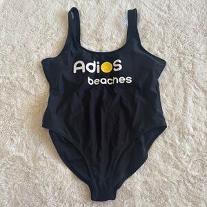 NoBo No Boundaries Adios Beaches One Piece Swimsuit Juniors Size XL (15-17)